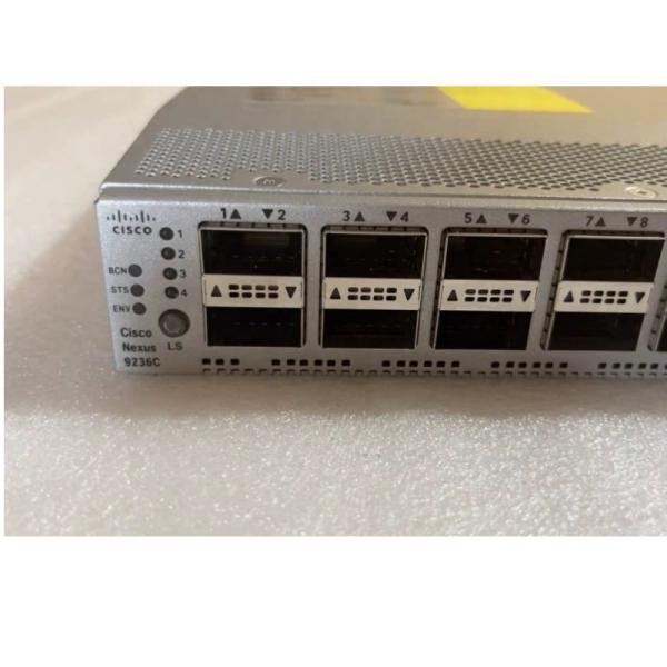 256Gbps Capacity N9K-C9236C 36-port 100G/40G Switch with Full-Duplex Communication and Dual Power Supply
