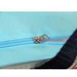 Custom Advertising Non Woven Zipper Bag Reusable Modern Concise Design
