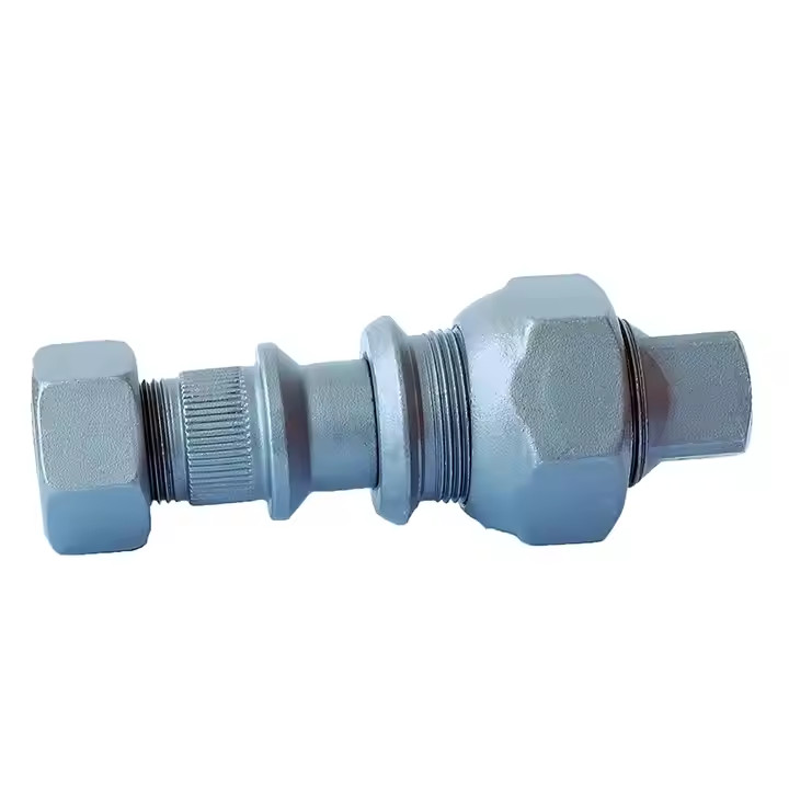 High Strength Galvanized Wheel Spacer Bolts Hub Bearing Bolts M20x1.5/M22x1.5 For ISUZU