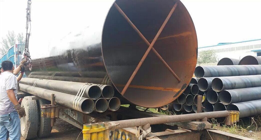 Large Diameter SSAW Steel Pipe API Spiral Welded Carbon Steel Pipe