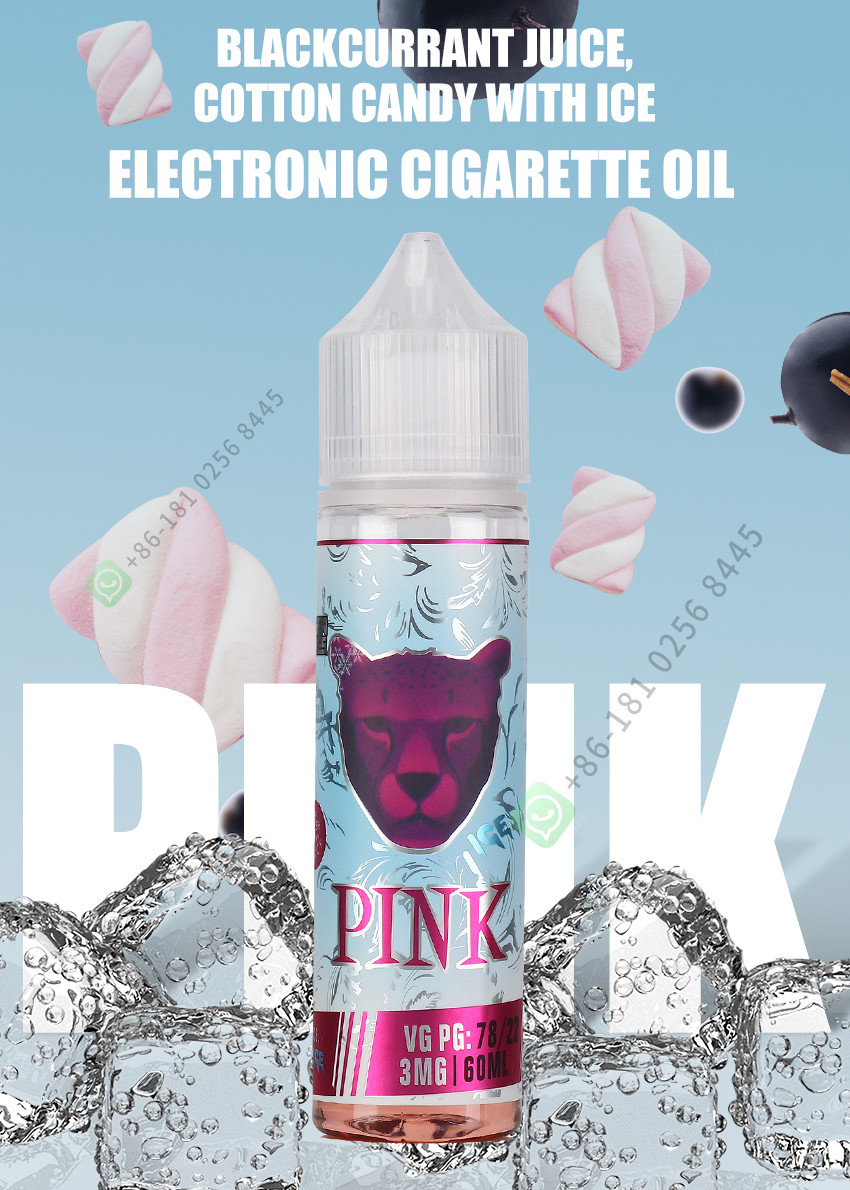 60ml Vape Juice Nicotine Salt Nicotine Strength 0mg 3mg