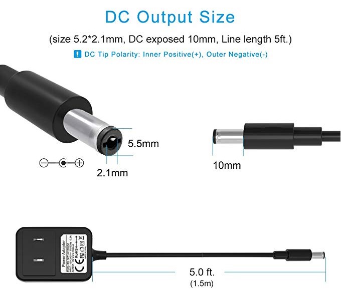 CCTV 1200ma 1.2A Power Supply Adapter 1.5A 1A Transformer Plug Adapter Eu 6V