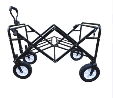 Professional Removable Collapsible Folding Wagon Easy Operation 35" X 20" X 26"