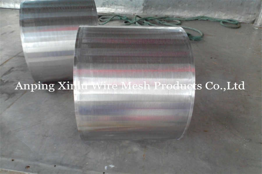 Non Clogging Continuous Slot Screen Cylinder For Continuous Centrifuge