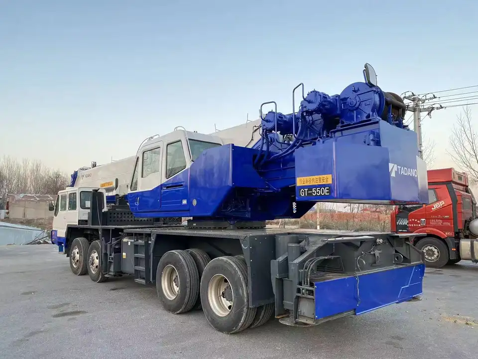 50Ton 55Ton TADANO GT550-E Japan Used Mobile Crane Telescopic Truck Hydraulic Crane