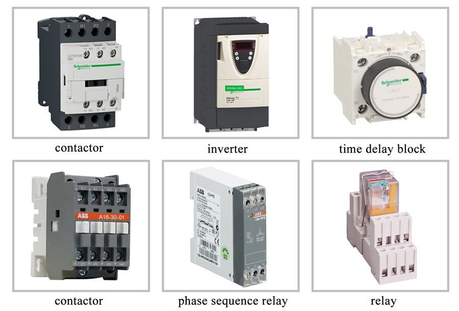 tower crane electrical parts