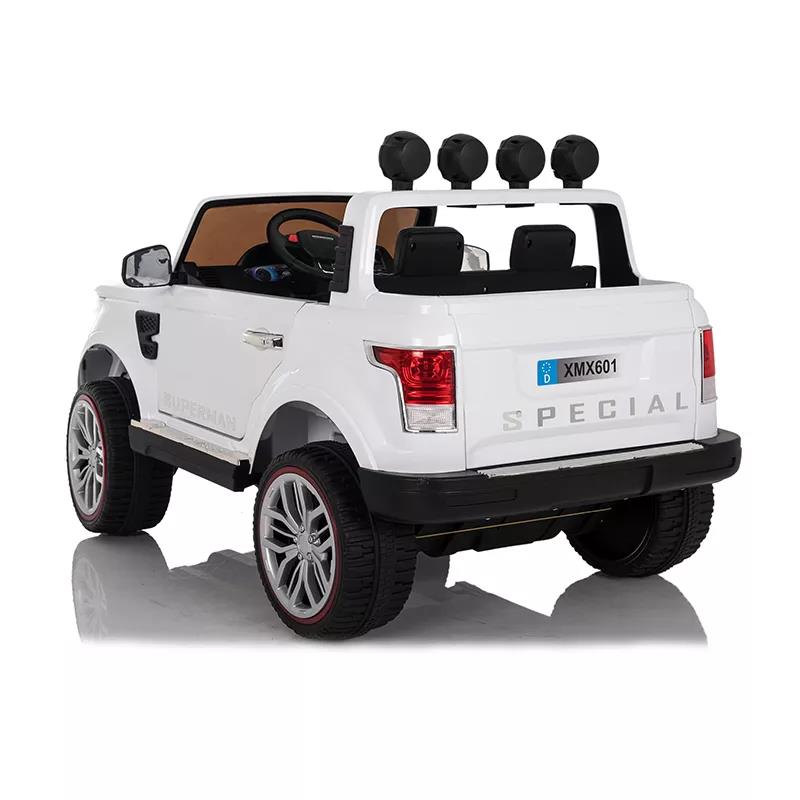 Remote Control 12V Motor Four Wheel Battery Operated Kids Ride On Car for Toddlers Blue