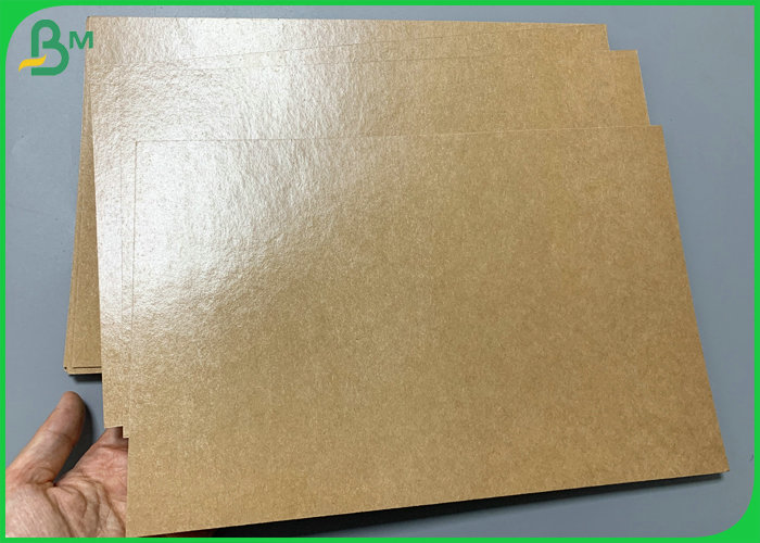 Manufacturer 300gsm Brown Kraft Paper PE Coated For Take Away Lunch Box