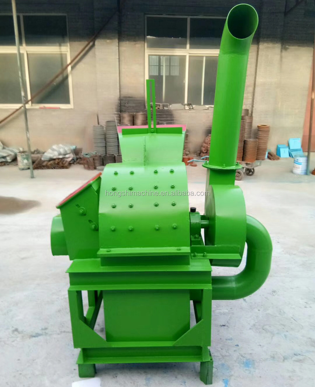 Factory Price Wood Sawdust Making Machine , Easy To Operate Wood Crusher Machine