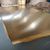 Buy cheap H62 Copper Sheet Metal CuZn38 C27400 Brass Blanking Plate from wholesalers
