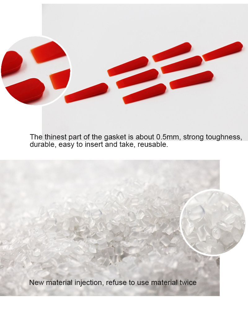Wedges Floor Wall Tile Leveler Spacers Flat Leveling System Tools
