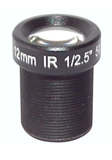 5.0Megapixel HD 12mm M12 Lens CCTV Lens HD IP Camera Security Camera Lens F2.0 M12 Mount Fixed Iris Format 1/2.5"