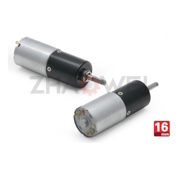 DC 9V Dia16mm Gear Reduction Box With Planetary Transmission , Metal Shaft Material