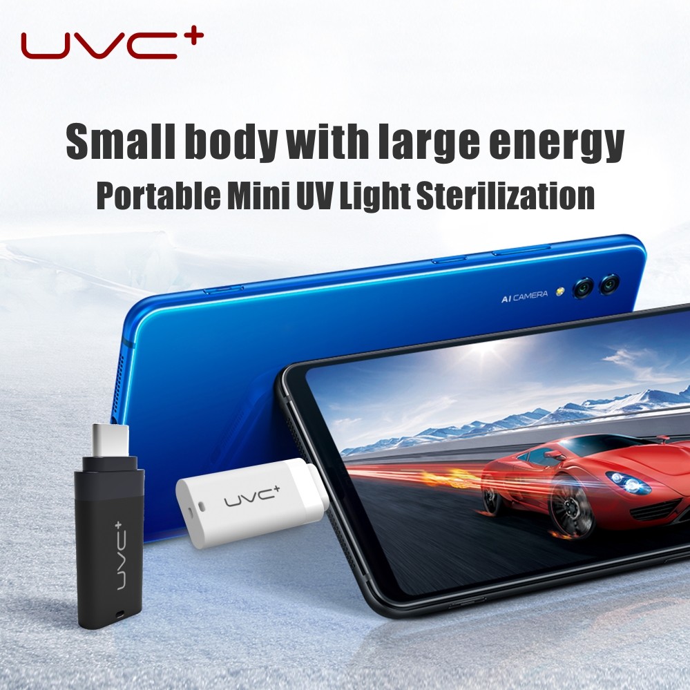 Mini Portable Uv Sterilizer Lamp USB Mobile Phone Disinfection Ultraviolet Scanning
