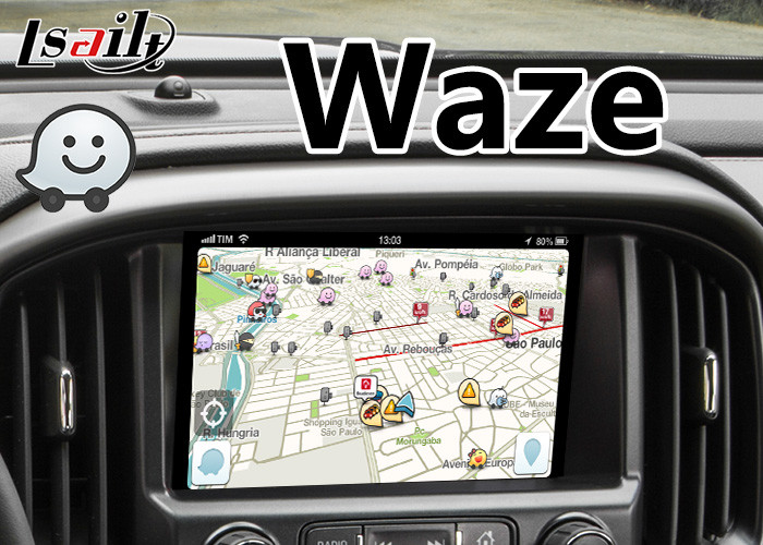 Android 9.0 Carplay video interface for GMC Canyon 2014-2019 mirrorlink navigation