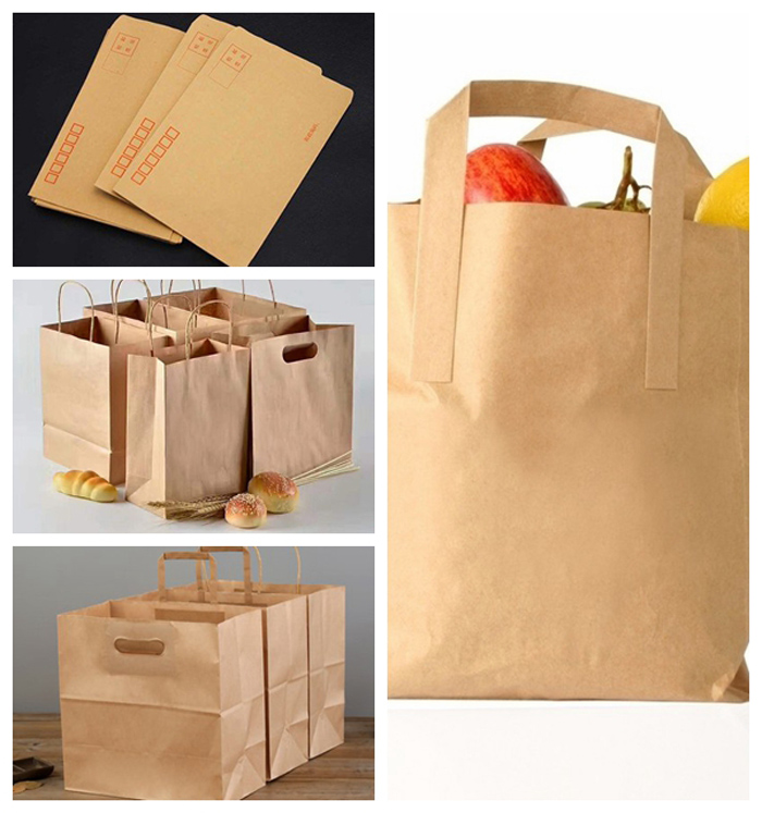 Environmental Friendly 80g Bamboo Pulp Kraft Paper For Filing Paper Bags