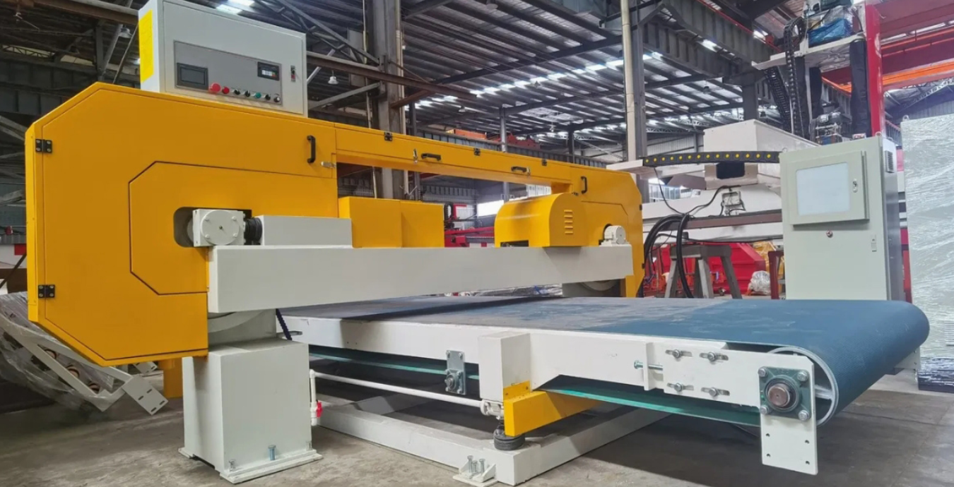 Marble Granite Big Block Cutting Machine Horizontal Band Saw Cutting Machine