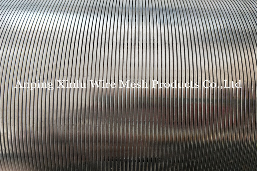 SS304 Wedge Wire Wrapped Screens FITO FOTI Water Filtering Screen