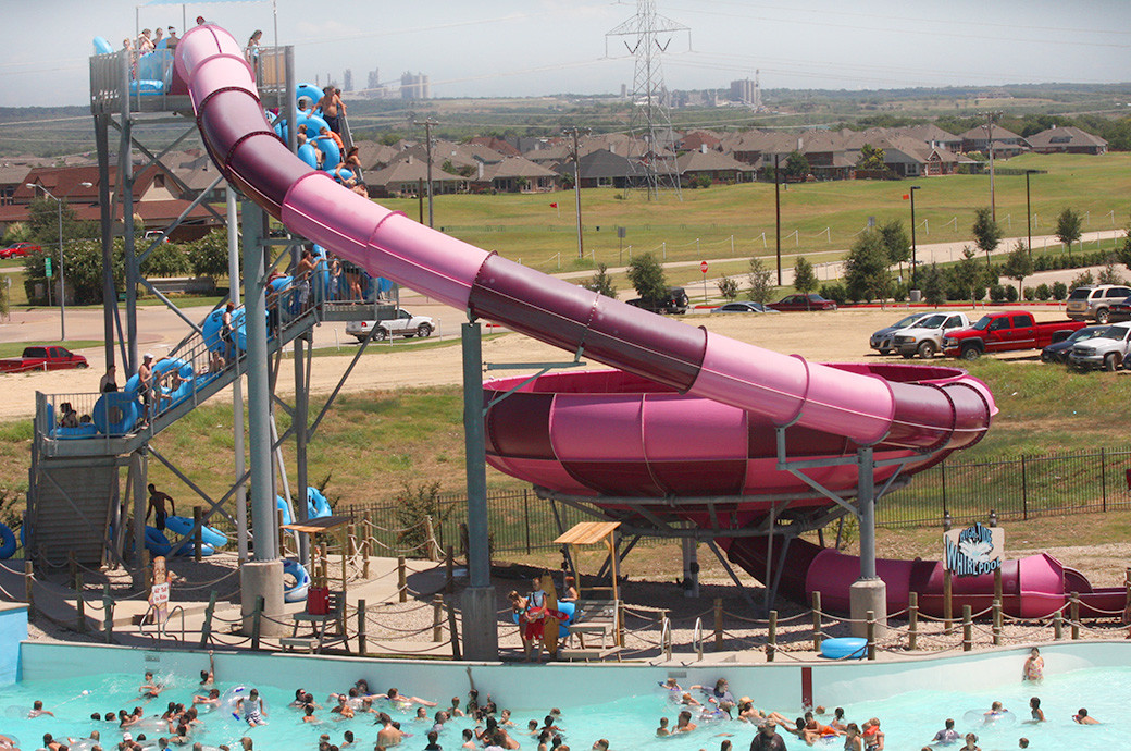 Fiberglass Amusement Park Rides Super Behemoth Bowl Water Slide Customized