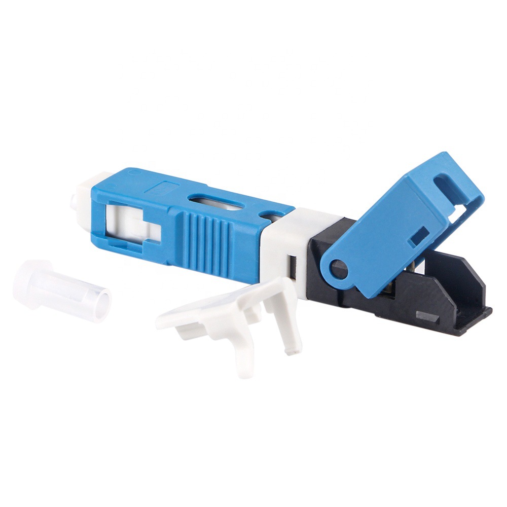 Telecommunication Networks FTTH SC UPC Fast Fiber Connector with Less than 0.3dB
