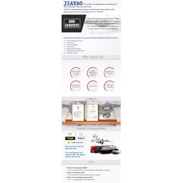 30 Ft Free Standing Tv Radar Internet 4 Legged Self Supporting Angular Lattice Steel Four Leg Communication Tower