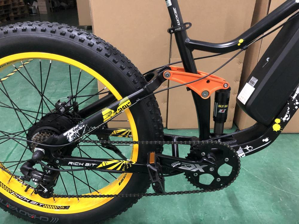 48v 26" Fat Tire Electric Mountain Bike 1000w Big Wheel 45kmh