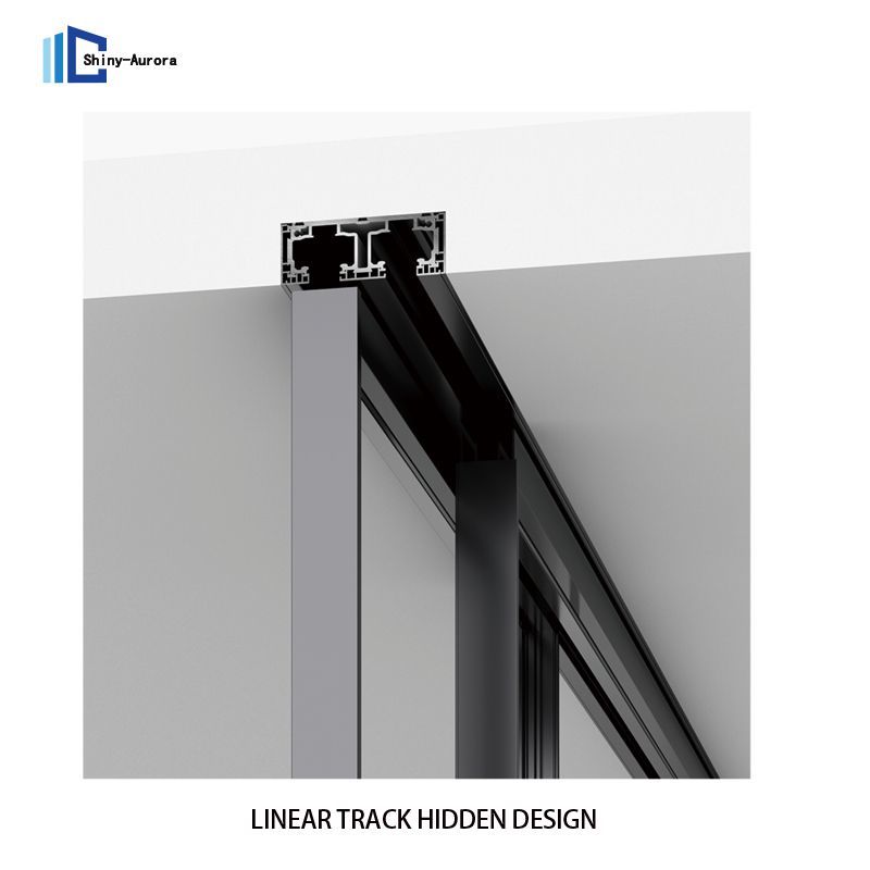 Aluminum Alloy Broken Bridge Aluminum Door, Entrance Door, Bathroom Door, Family Door, Accept Custom