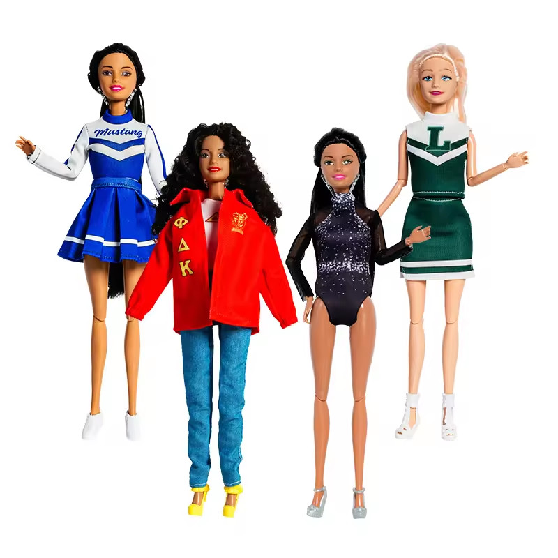 Fashionable Custom Vinyl Doll 14 Inch wear resistant For Birthday Gift