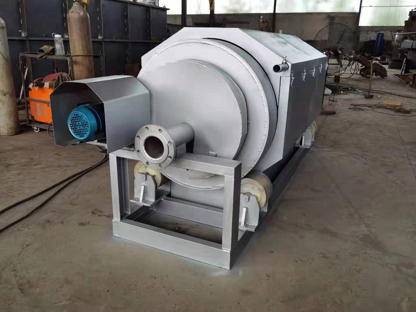 High Precision Rotary Drum Dryer In Paper Industry Beverage Rotary Drum Washer