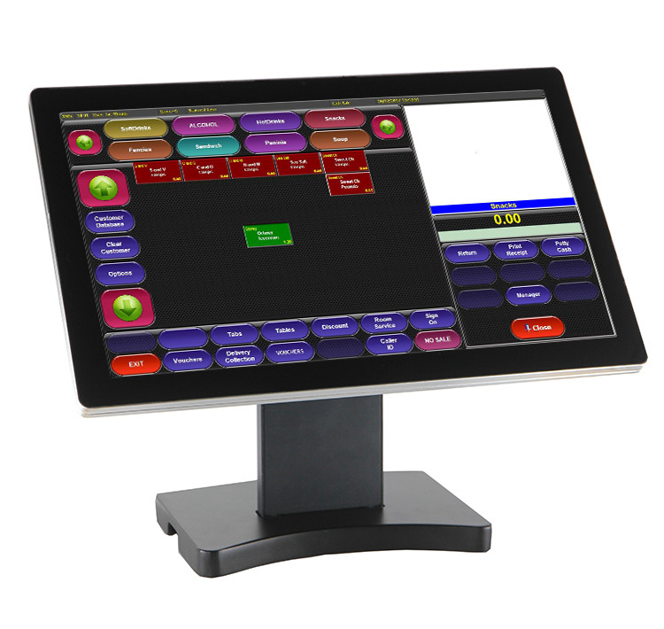 Wall Mount 18.5 Inch Linux 10 Windows POS System For Small Business Retail