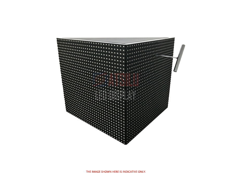P10mm 90° Curved LED Digital Billboard LED Module