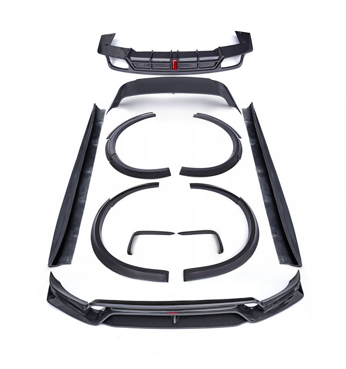 The New Product for Cayenne Carbon Fiber Body Kit for Cayenne Front Shovel Back Lip Spoiler
