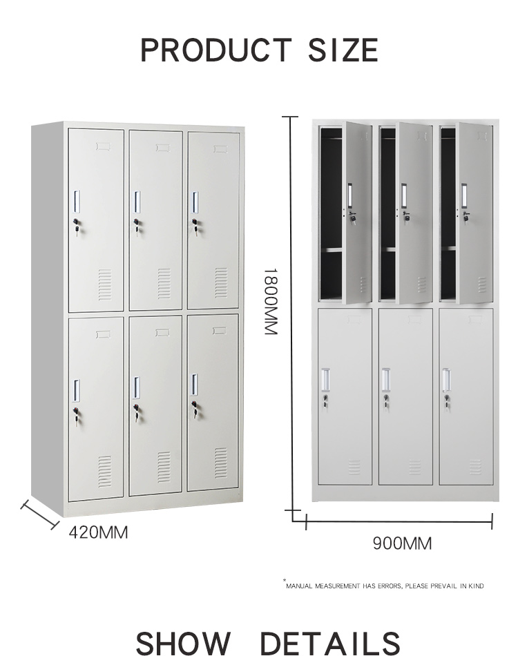 Waterproof 0.5 To 1mm Metal Office Storage Cabinets Outdoor