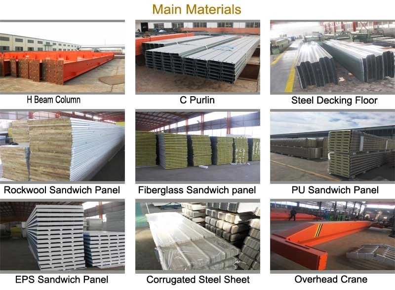 Multifunctional Steel Structure Small Storage Prefabricated Houses
