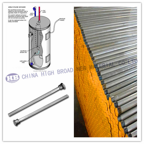 High Performance Large Diameter Magnesium Anode Cast Magnesium Alloy Rod