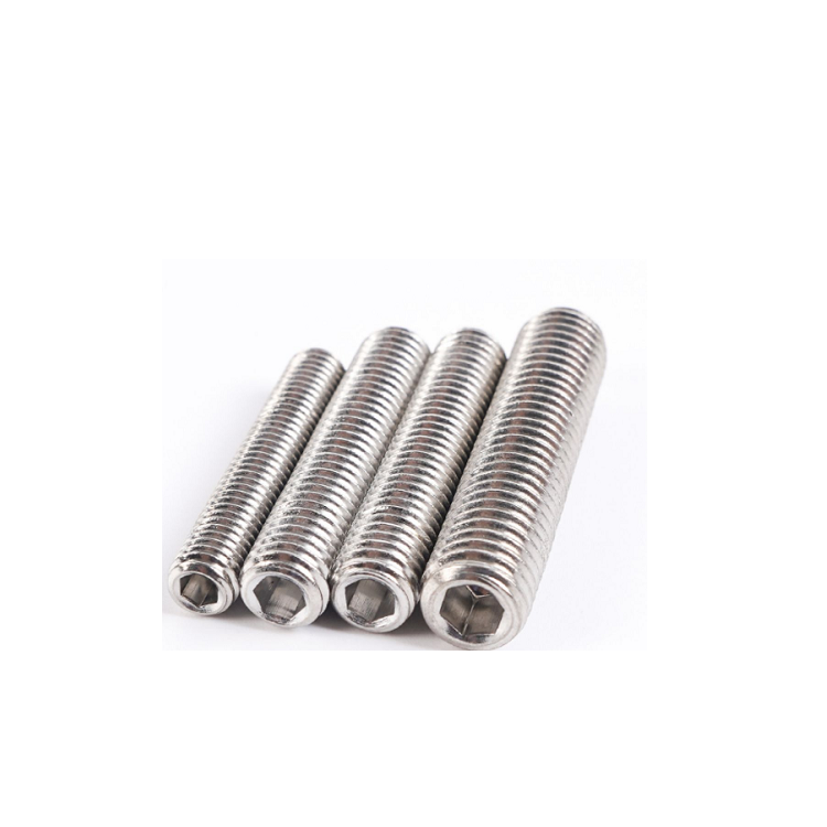 Set Screw Hexagon Socket DIN913 M3 M4 M5 M6 M8 M10 M12 M14 M16 M18 M20 M24 Flat Point