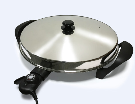 46cm Tabletop Electric Grill , Indoor Tabletop Grill Adjustable Temperature Control