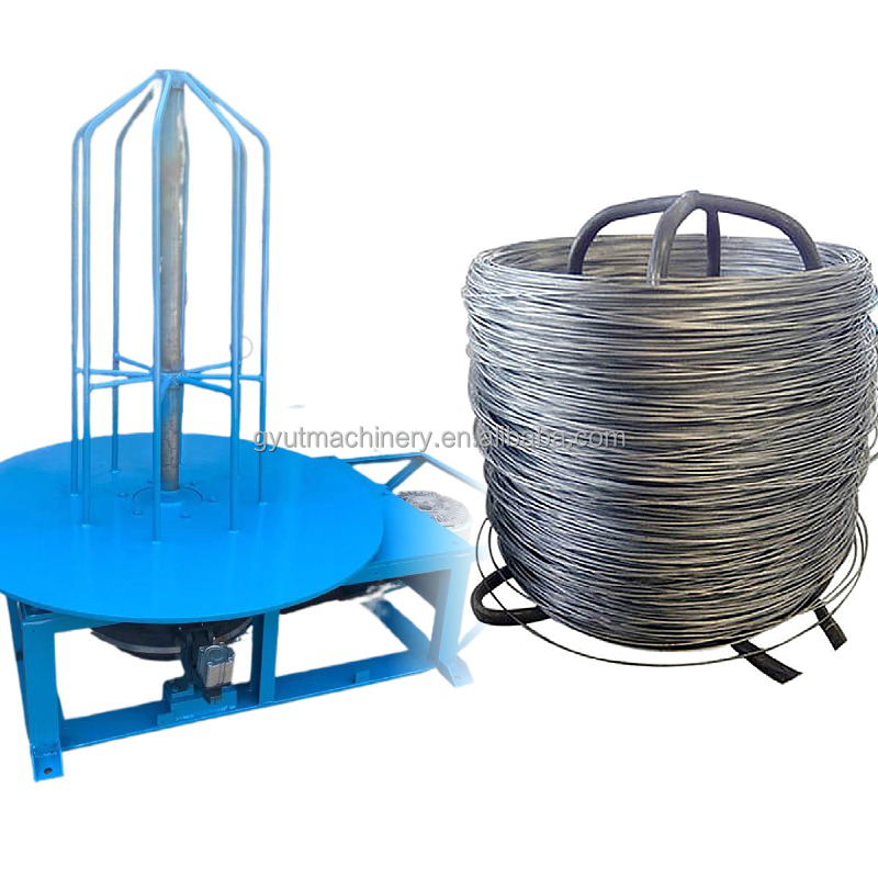 Automatic 630 Coil Winding Machine Hydraulic Cantilever Type Coiling Machine for Steel Rope