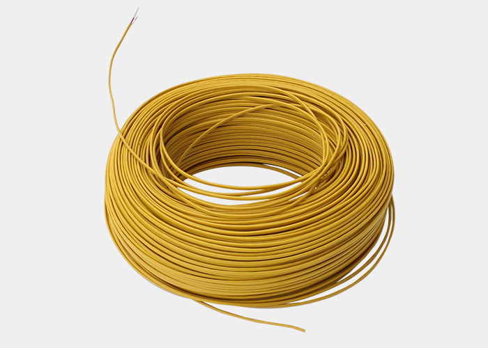2x0.5mm 2x0.6mm 2x0.8mm Type E Thermocouple Extension Wire Metal Shield Fiberglass / PFA Insulated