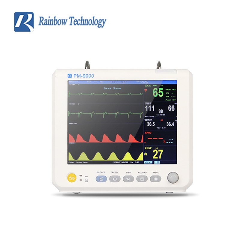 NIBP Module 8 Inch Portable Patient Monitor Net Weight 1.3kg