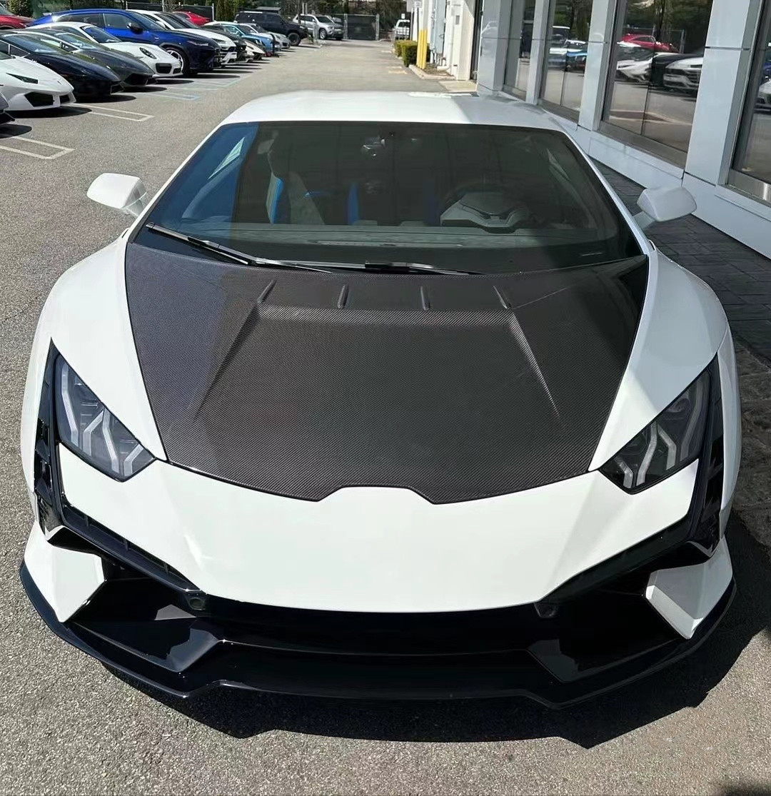 For Lamborghini LP580 LP610 EVO Carbon Fiber Body Kit LP580 LP610 EVO Upgraded TecNIA-style Front Bumper Body Kit