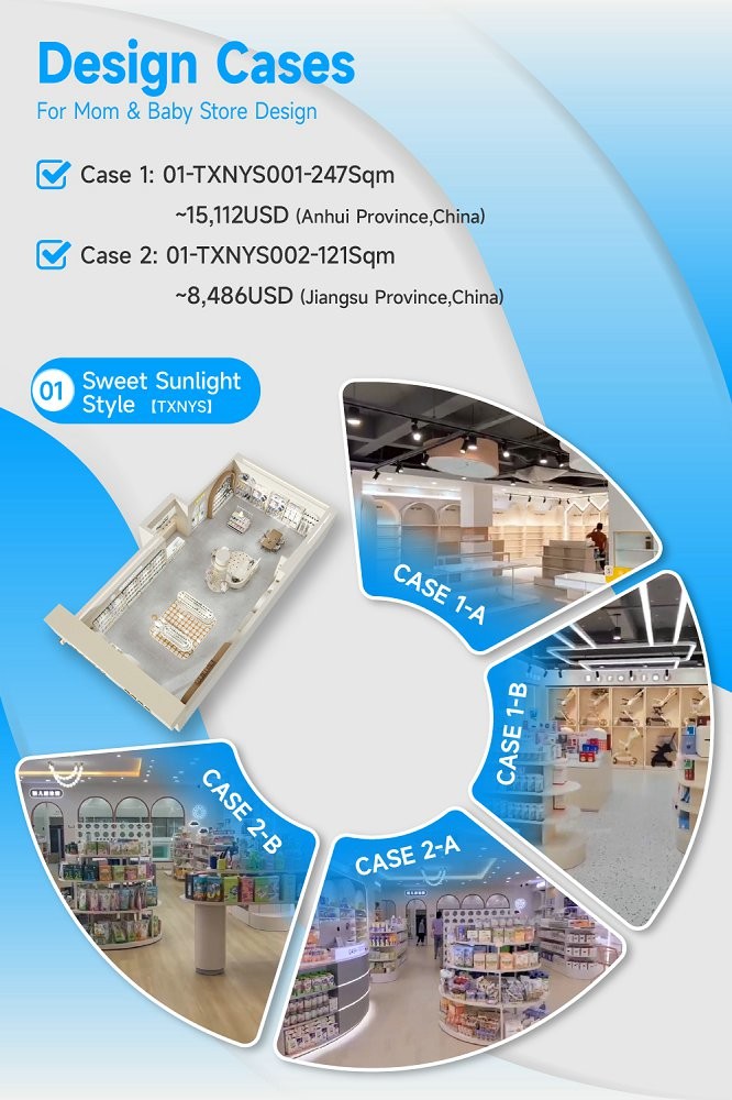 01-TXNYS Maternity And Baby Store Design With Sweet Sunlight Style