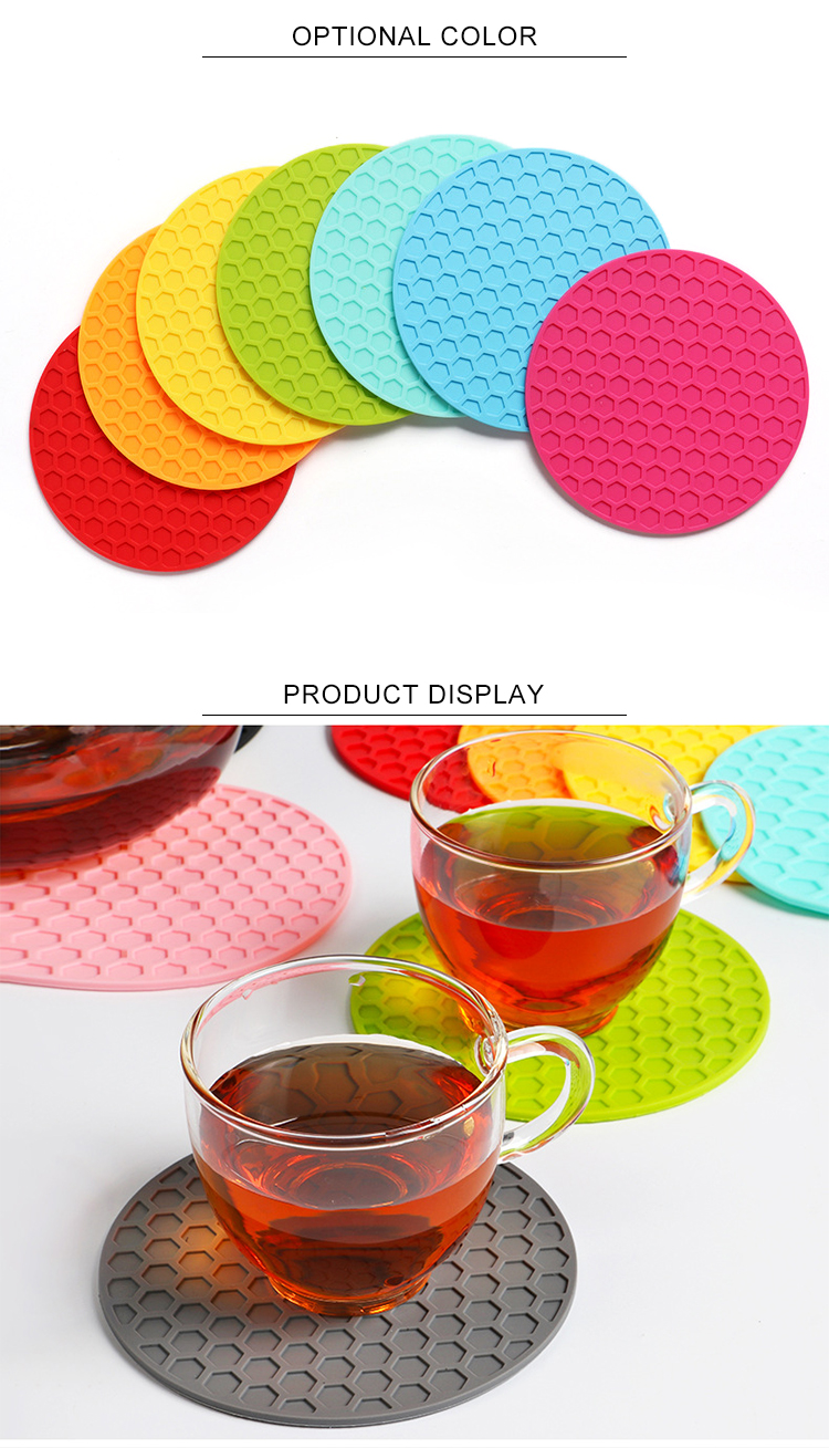 Silicone Trivet Mats Heater for Milk Tea Coffee Mug