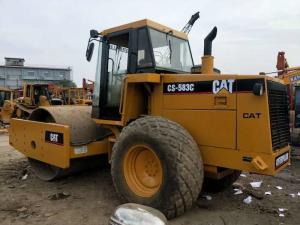 Buy cheap Road Construction Machinery Roller Road Machine , CS-583C Cat Road Roller product