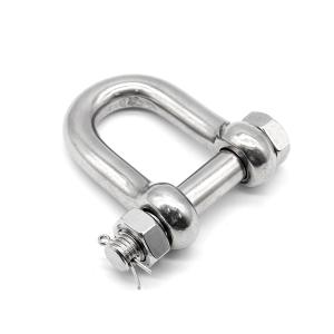 Buy cheap Grade 304 316 Stainless Steel Shackle With Safety Bolt Pin product