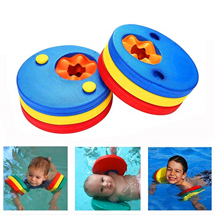 EVA Foam Float Disc Armbands Good Durability Comfortable Fun Cool Design