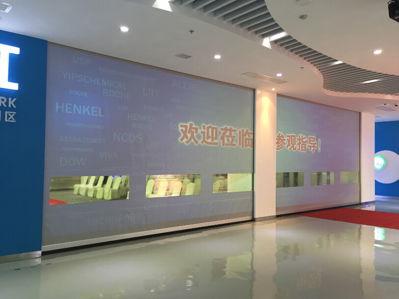 1.2mm PVC High Speed Doors With Radar , Plastic Roller Shutter Door