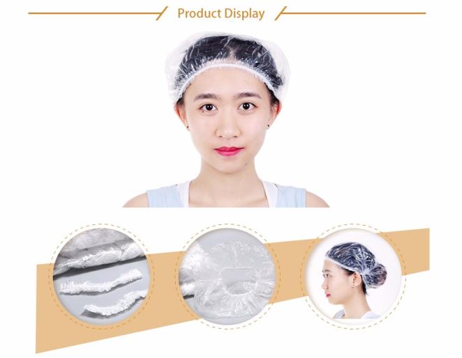 Disposable PE Shower Cap