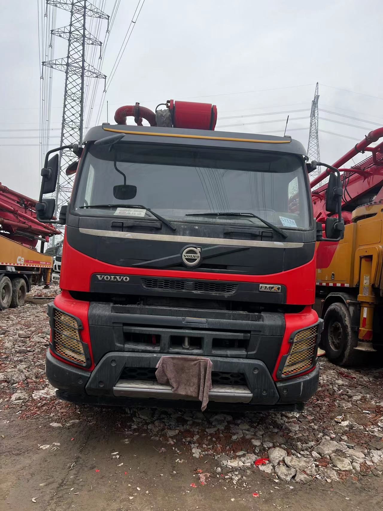 62m Used Concrete Pump Truck For Heavy Duty And High Pressure Pumping