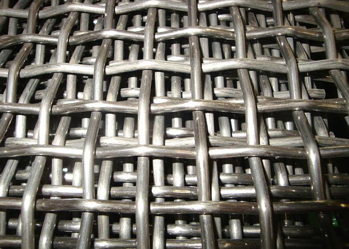 Wear Resistance Woven Wire Mesh Vibrating Screen High Strength